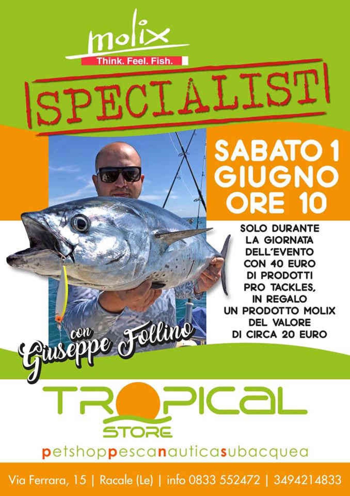 UN INCONTRO CON GIUSEPPE FOLLINO E LO STAFF MOLIX