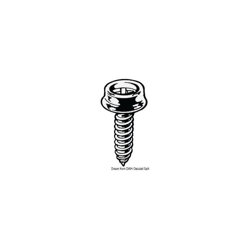 OSCULATI BOTTONE MASCHIO OTTONE (10PZ)