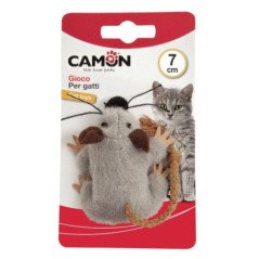 CAMON TOPINO IN PELUCHE CON CODA IN CORDA