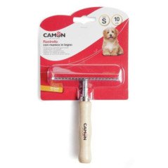 CAMON RASTRELLO CON MANICO IN LEGNO 10CM