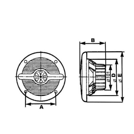 TREM COPPIA ALTOPARLANTI DOPPIO CONO 80W