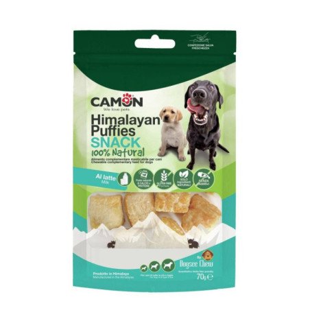 CAMON BAUVEG PUFFIES AL LATTE HIMALAYAN SNACK