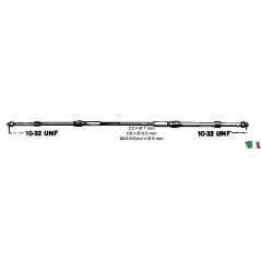 ULTRAFLEX CAVO C2 COMANDO MOTORE VARIE MISURE