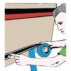 OSCULATI LINEA DI GALLEGGIAMENTO 30MM A BANDA UNICA