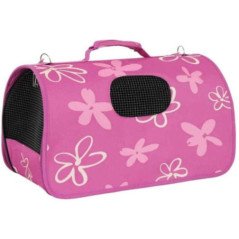 ZOLUX TRASPORTINO FLOWER ROSA