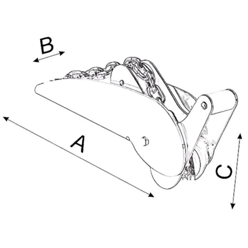 OSCULATI MUSONE INOX A RIBALTA