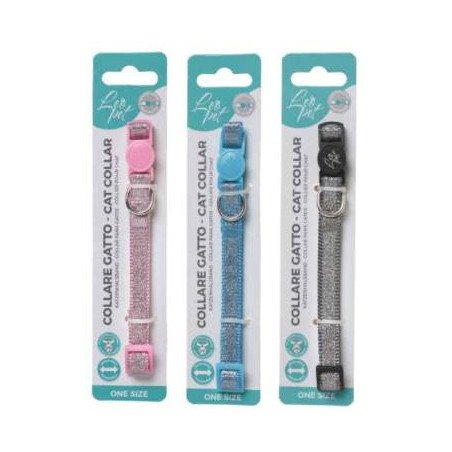 LEOPET COLLARE CON GLITTER  PER GATTI