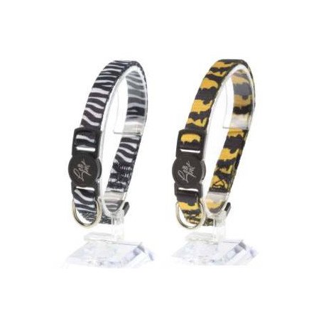 LEOPET COLLARE STAMPATO ANIMALIER PER GATTI