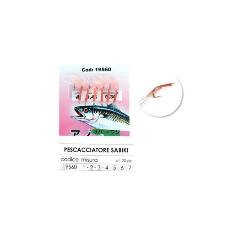 PESCACCIATORE SABIKI AMI ROSSI
