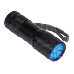 AQS TORCIA UV ALLUMINIO 12LED