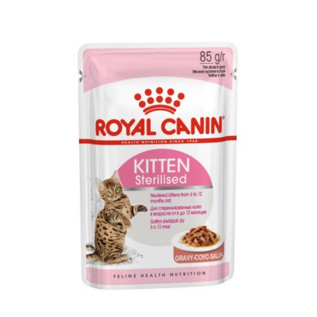 ROYAL CANIN KITTEN STERILISED BUSTINA IN SALSA 85GR