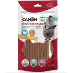 CAMON BASTONCINI DI POLLO AL MALTO PER GATTI 60GR