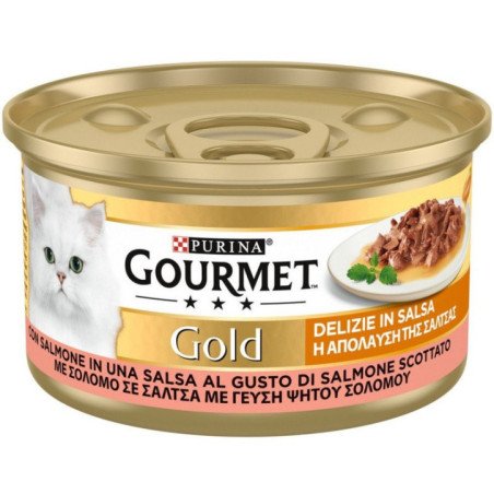 PURINA GATTO LATTINA GOLD DELIZIE IN SALSA 85GR