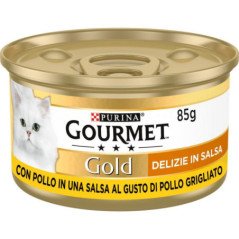 PURINA GATTO LATTINA GOLD DELIZIE IN SALSA 85GR