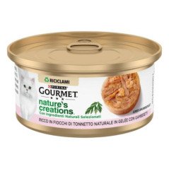 PURINA GATTO LATTINA NATURE'S CREATIONS FIOCCHI 70GR