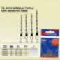 TUBERTINI TB8073 GIRELLA TRIPLA CON MOSCHETTONE