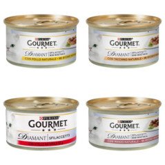 PURINA GATTO LATTINA DIAMANT SFILACCETTI 85GR