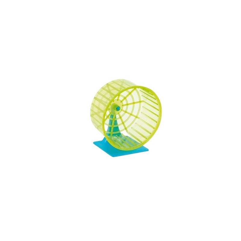 LEOPET RUOTA IN PLASTICA CON SUPPORTO