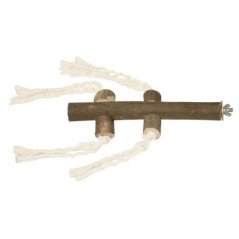 LEOPET TRESPOLO IN LEGNO NATURALE