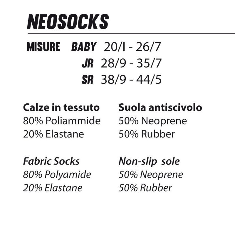 AQUARAPID CALZE IN NEOPRENE TURCHESE