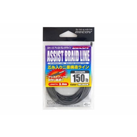 DECOY DIY-10 ASSIST BRAID LINE 3.0MT