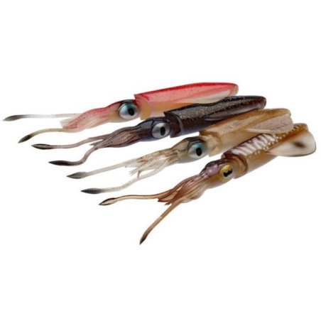 SAVAGE CALAMARI 12.5CM 3D SWIM SINKING REALISTICI