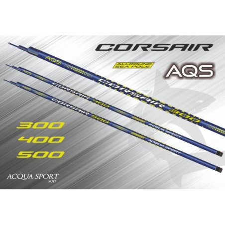 AQS CANNA FISSA CORSAIR TELESCOPICA