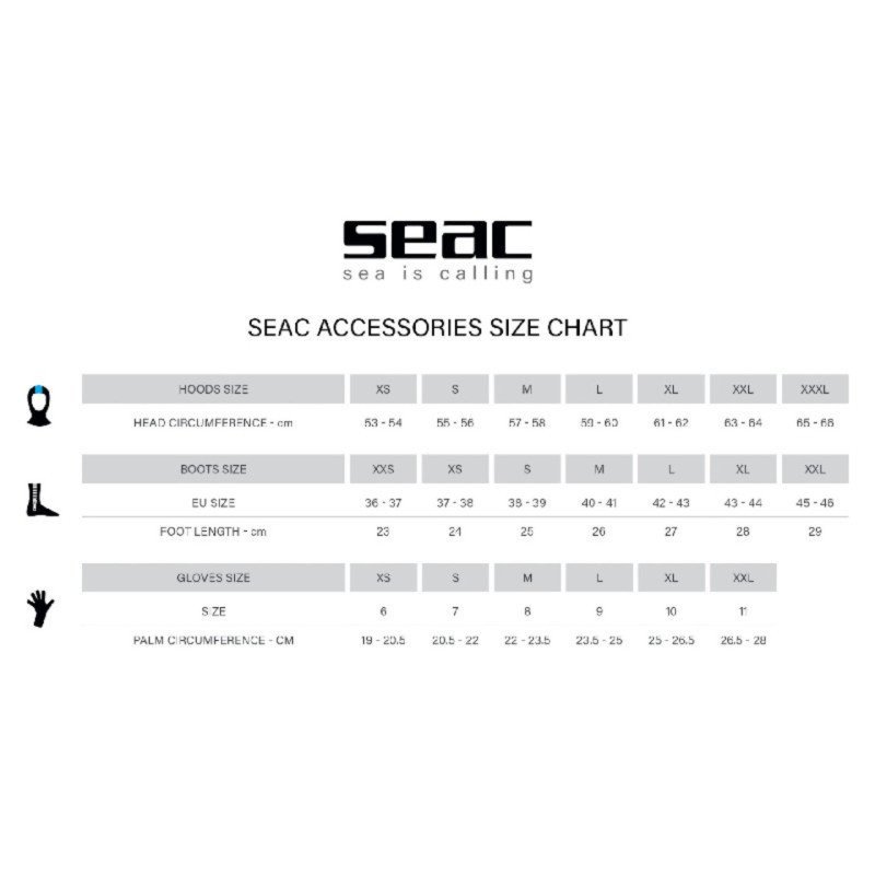 SEAC SUB GUANTI CONFORT 3MM