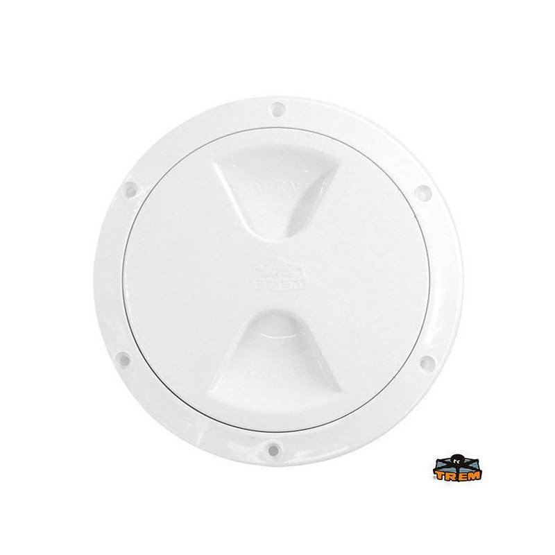 TREM TAPPO DA ISPEZIONE BIANCO 205MM
