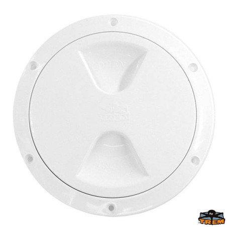 TREM TAPPO DA ISPEZIONE BIANCO 205MM