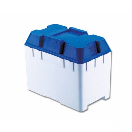 TREM CASSETTA PORTA BATTERIA COMBI BIANCA E BLU