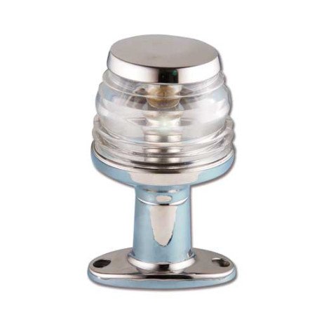 TREM FANALE DI VIA 360° CON BASETTA IN ACCIAIO INOX