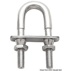 OSCULATI CAVALLOTTO CON DADO SICUREZZA INOX
