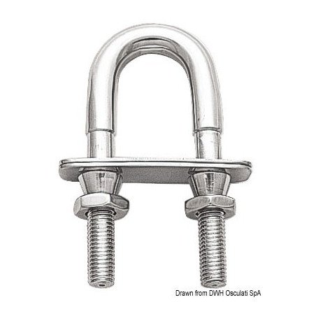OSCULATI CAVALLOTTO CON DADO SICUREZZA INOX