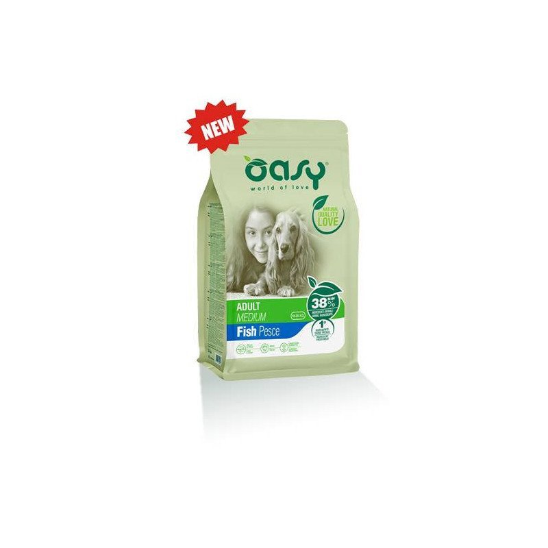 OASY CANE ADULTO MEDIUM PESCE