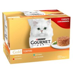 PURINA GOURMET GOLD TORTINI 4 GUSTI 24X85GR