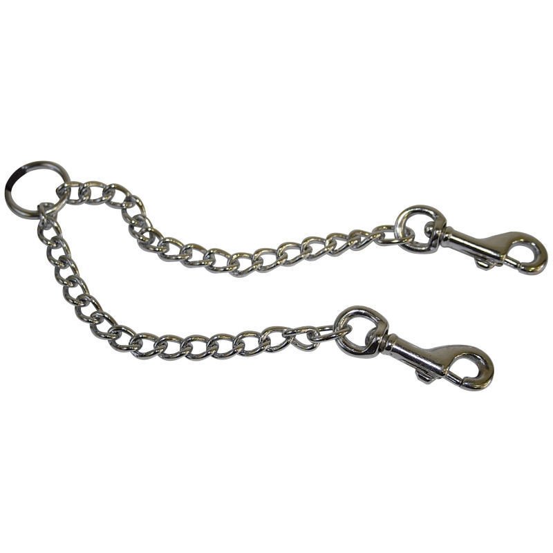 CROCI CATENA DOPPIA CON GANCI 45CM 2.5MM