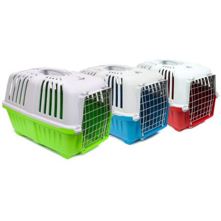 LEO PET TRASPORTINO PRATIKO LARGE PORTA IN METALLO