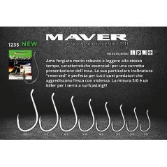 MAVER AMI KATANA SERIE 1235 BLACK NICKELLED