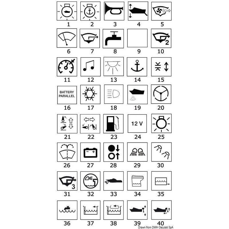 OSCULATI INTERRUTTORE CARLING SWITCH