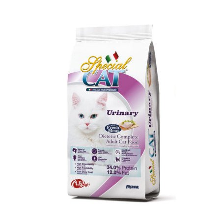 MONGE SPECIAL CAT CROCCANTINI POLLO URINARY 7KG