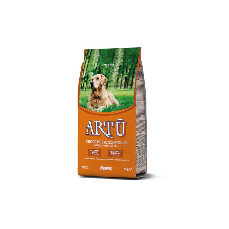 MONGE ARTU' CANE CROCCANTINI POLLO 20KG