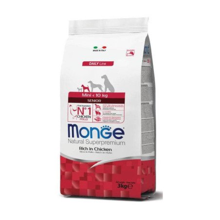 MONGE CROCCANTINI MINI SENIOR POLLO 3KG