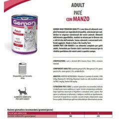 GEMON GATTO POLLO E TACCHINO LATTINA BOCCONCINI 415GR