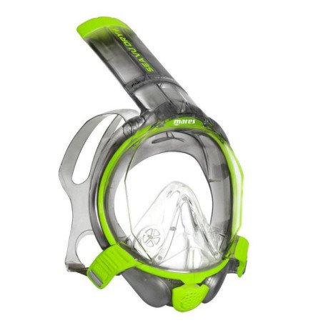 MARES MASCHERA SEA VU DRY + L/XL BLACK LIME