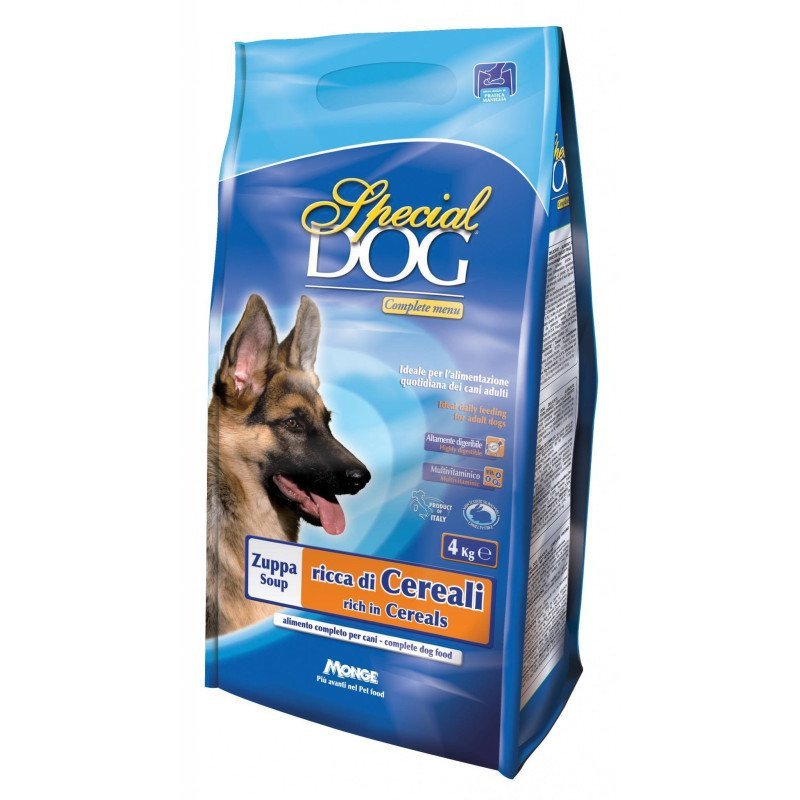 MONGE SPECIAL DOG CROCCANTINI ZUPPA RICCA DI CEREALI 4KG