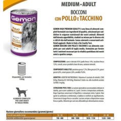 GEMON CANE LATTINA TONNO E SALMONE 415GR