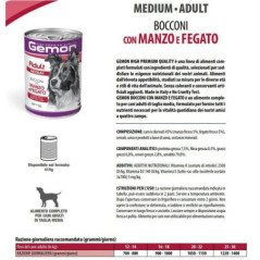 GEMON CANE LATTINA TONNO E SALMONE 415GR