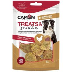 CAMON SNACK MEDAGLIONI IMPANATI POLLO E PATATE DOLCI