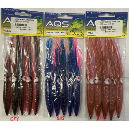 AQS POLIPETTI OCTOPUS 16CM 5PZ